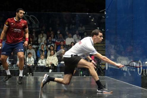 فرج وهانيا يتأهلان لنهائي بطولة هونج كونج المفتوحة للإسكواش